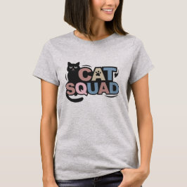 Camiseta Amante del escuadrón de gatos