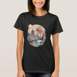 Camiseta Amante del estanque japonés Koi Carp japonés Pag
