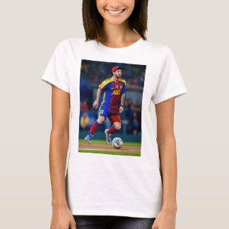 Camiseta amante del fútbol de messi