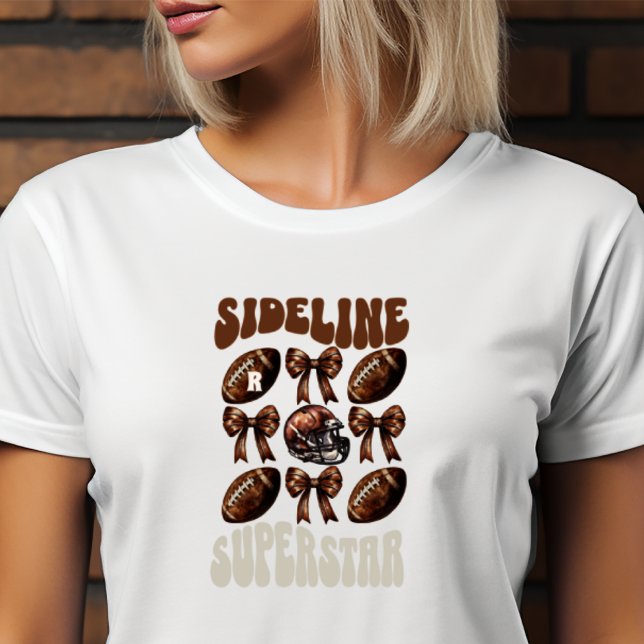 Camiseta Amante del fútbol de superestrella de Sideline per (Subido por el creador)