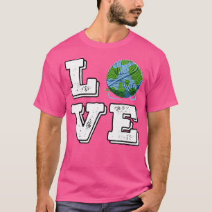 Camiseta Amante del ganchillo Tejido Costura Tejido