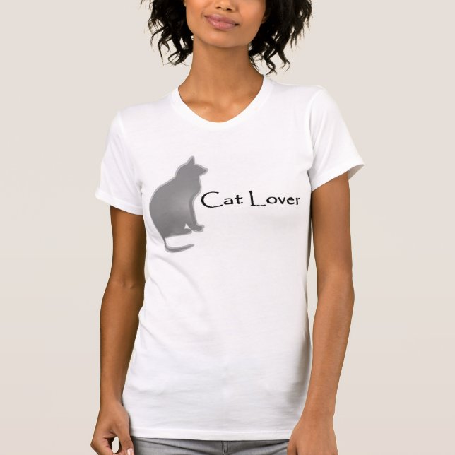 Camiseta Amante del gato (Anverso)