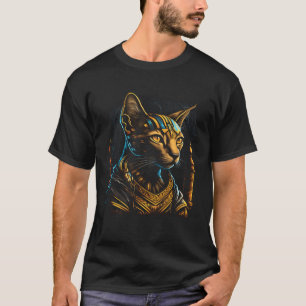 Camiseta Amante del Gato Abisinio Lindo Faraón Dueño de Gat