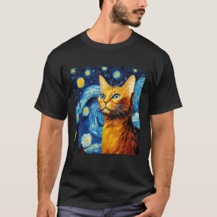 Camiseta Amante del gato abisinio para mamá y papá gato