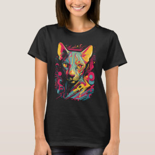 Camiseta Amante del gato Sphynx Dueño Sphynx Mamá Papá Impr