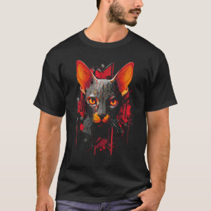 Camiseta Amante del gato Sphynx Dueño Sphynx Mamá Papá Impr