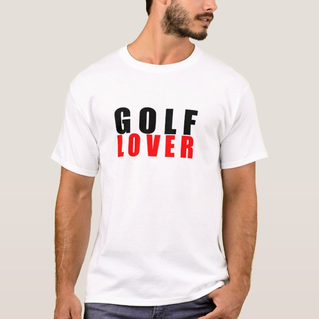 Camiseta amante del golf (Anverso)