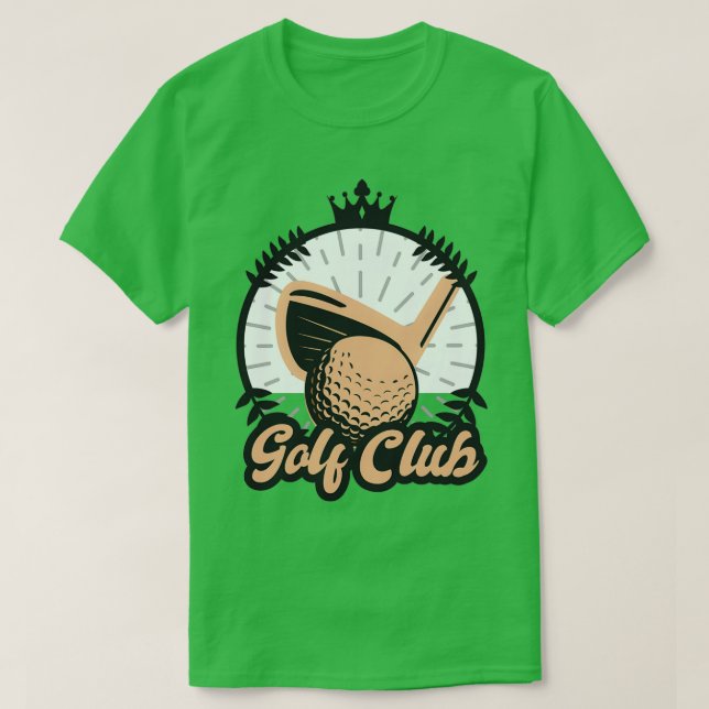 Camiseta amante del golf 2 (Diseño del anverso)