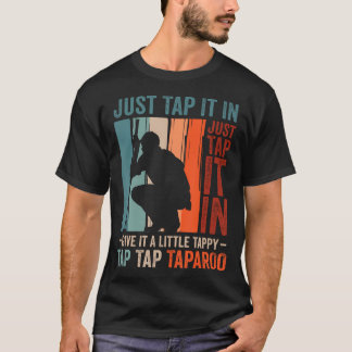 Camiseta Amante del golf divertido, solo toca y da un peque
