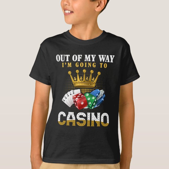 Camiseta Amante del Jackpot del Casino Gracioso (Anverso)