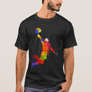 Camiseta Amante del jugador de baloncesto divertido Corbata