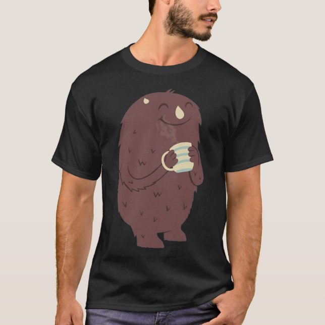 Camiseta Amante del labrador del café (Anverso)