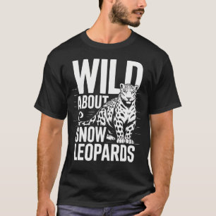 Camiseta Amante del Leopardo de las Nieves Fauna Animal Sal