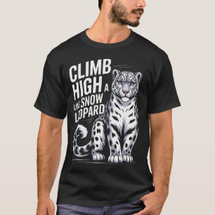 Camiseta Amante del Leopardo de las Nieves Vida Silvestre A
