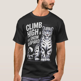Camiseta Amante del Leopardo de las Nieves Vida Silvestre A