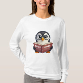 Camiseta Amante del libro de los pingüinos