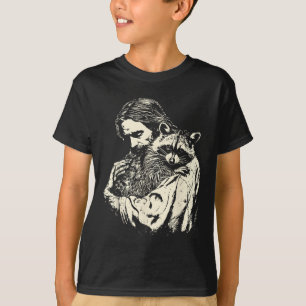 Camiseta Amante del mapache Panda Basura Cristiano Jesús so