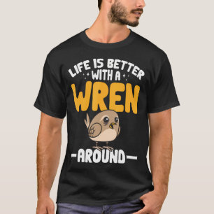 Camiseta Amante Del Pájaro Ratonero La Vida Es Mejor Con Un