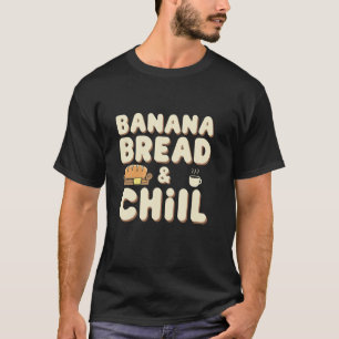 Camiseta Amante del pan de plátano entusiasta de la reposte