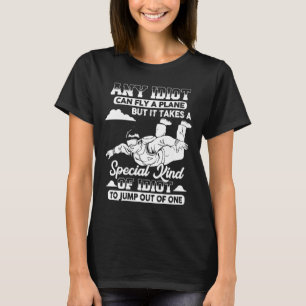 Camiseta Amante del paracaidismo Aventura genial extremo Sp