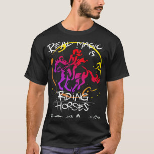 Camiseta Amante del paseo a caballo para chicas mujeres grá