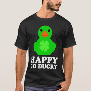 Camiseta Amante del pato de goma genial Afortunado Ir Pato
