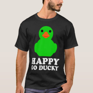 Camiseta Amante del pato de goma genial Lucky Ducky Quack A