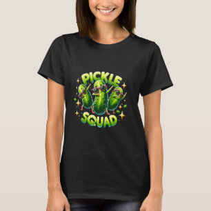 Camiseta Amante del pepino de vinagre de eneldo vegano Gran