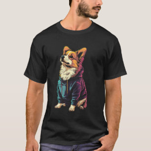 Camiseta Amante del perro Corgi Propietario de Corgis genia
