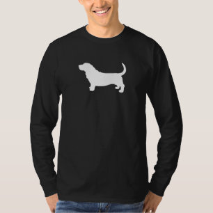 Camiseta Amante del perro del olor de Guay de la silueta de