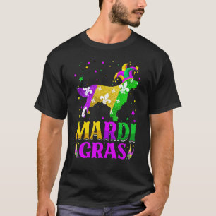 Camiseta Amante del perro retriever dorado de Mardi Gras Ca
