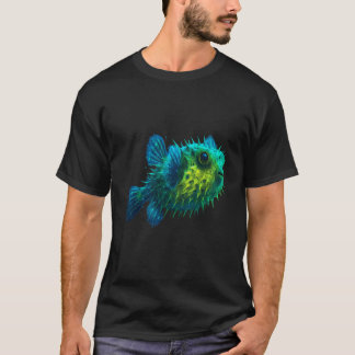 Camiseta Amante del pez globo Motivo Pez globo Mar Océano A