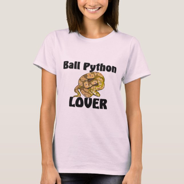 Camiseta Amante del pitón de la bola (Anverso)