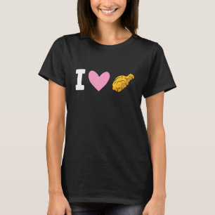 Camiseta Amante del Pollo Frito Comida Rápida Me Encanta el