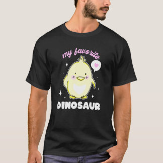 Camiseta Amante del pollo mi dinosaurio diminuto favorito j
