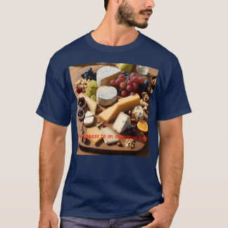 Camiseta amante del queso retro