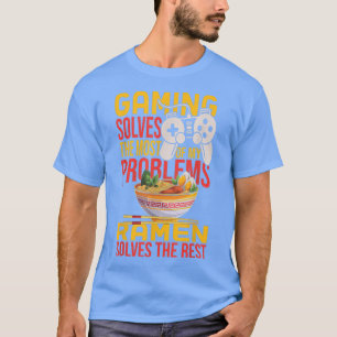 Camiseta Amante del Ramen  Jugador  Sopa de Fideos Japonesa