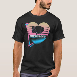 Camiseta Amante del Ranchu Retro de Carpa Dorada