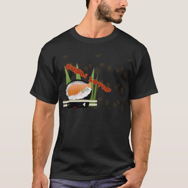 Camiseta Amante del sushi (Anverso)