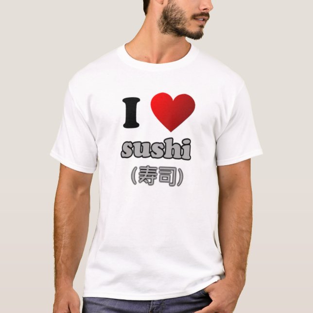 Camiseta Amante del sushi (Anverso)