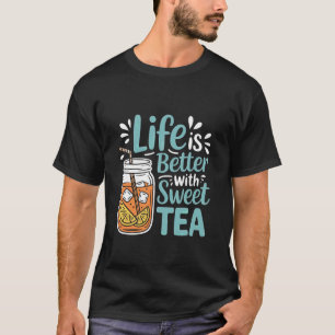 Camiseta Amante del Té Dulce Helado Mujeres Hombres Niños C