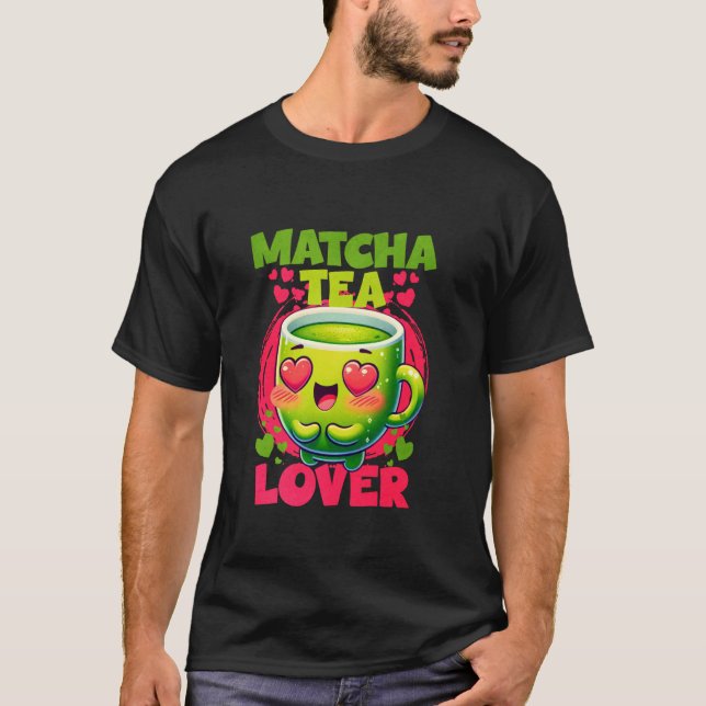 Camiseta Amante del Té Matcha (Anverso)