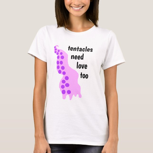 Camiseta amante del tentáculo (Anverso)