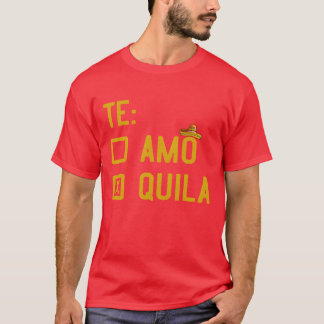 Camiseta Amante del tequila Bebida de fiesta Meico Fan amig