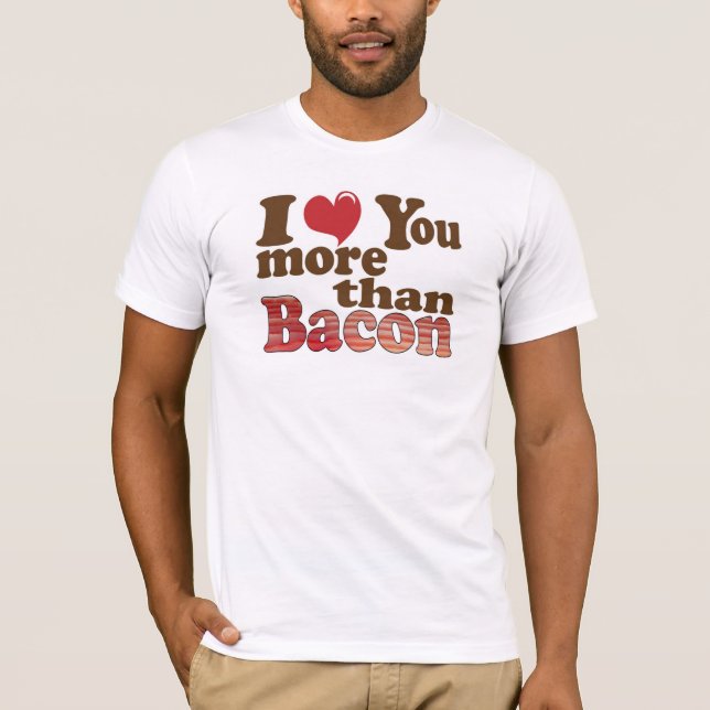 Camiseta Amante del Tocino (Anverso)