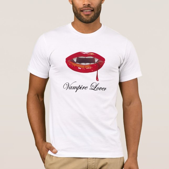 Camiseta Amante del vampiro (Anverso)
