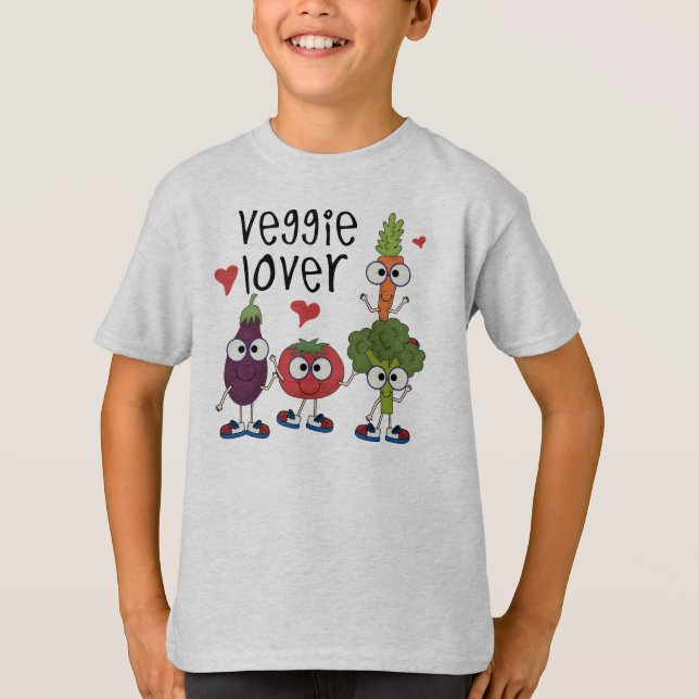 Camiseta Amante del Veggie (Anverso)