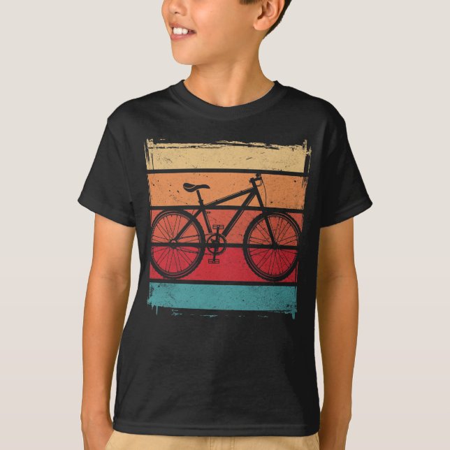 Camiseta Amante deportivo de ciclismo de época (Anverso)