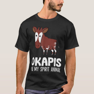 Camiseta Amante Divertido de Okapi Okapis es Mi Espíritu