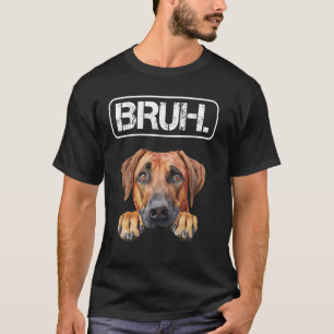 Camiseta Amante Divertido De Perro Rhodesian Ridgeback